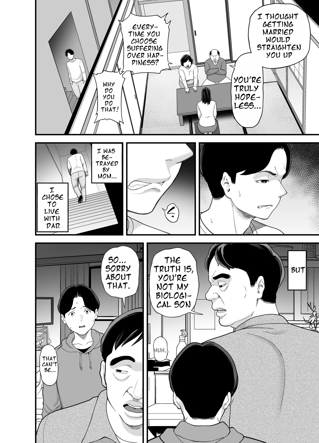 Hentai Manga Comic-My Mother's love affair-Read-3